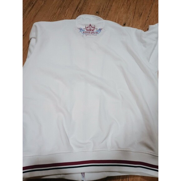 Y2K Ecko Unlimited White Jacket Men’s Size XXL KING /Crown - Picture 3 of 9